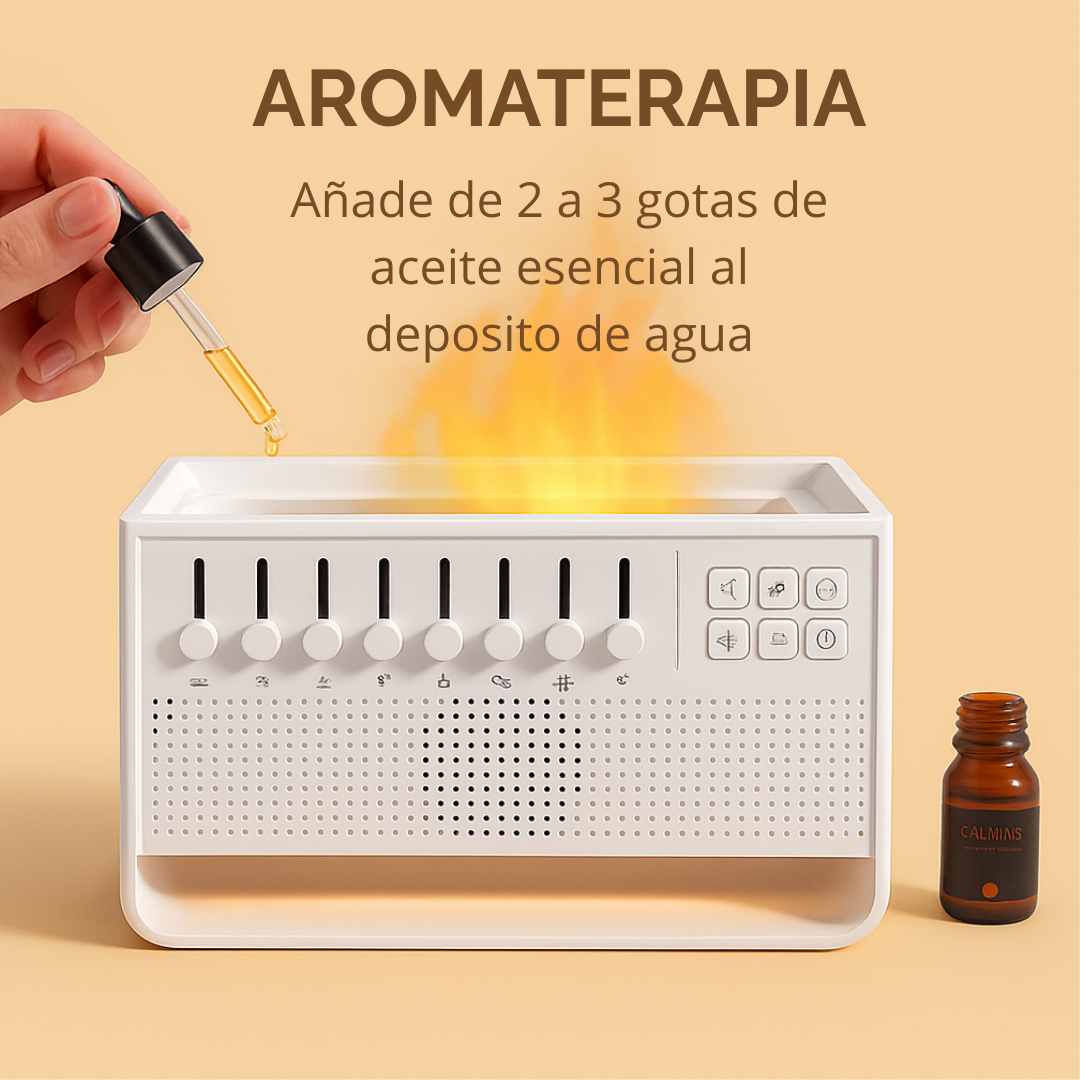Difusor de aromas con sonidos y luz